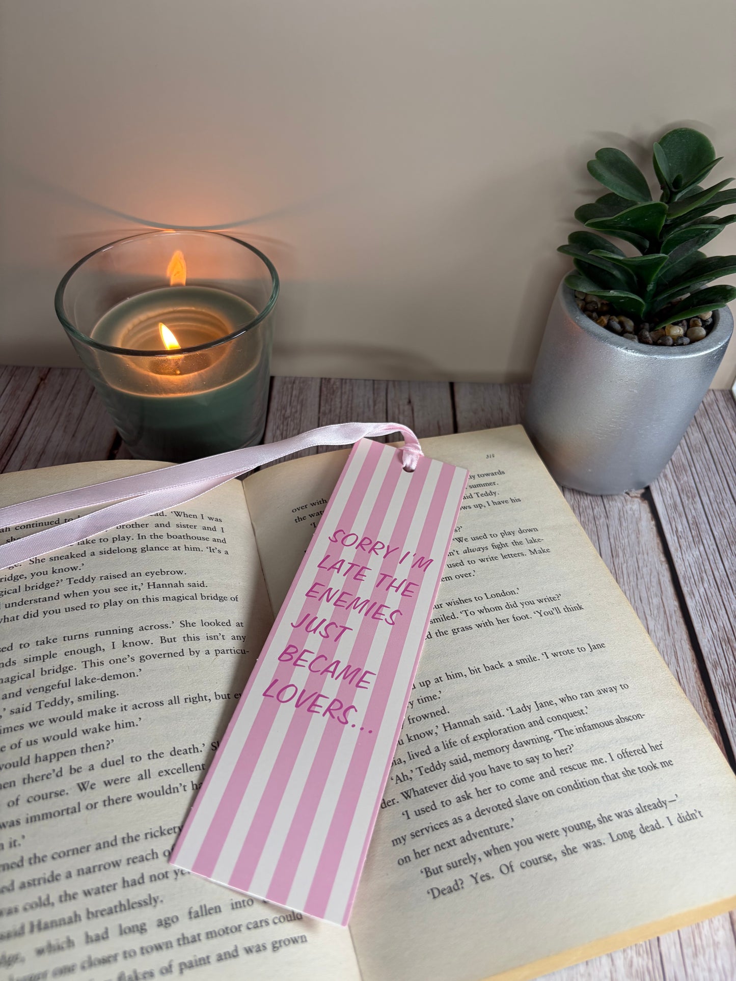 Sorry I’m late bookmark