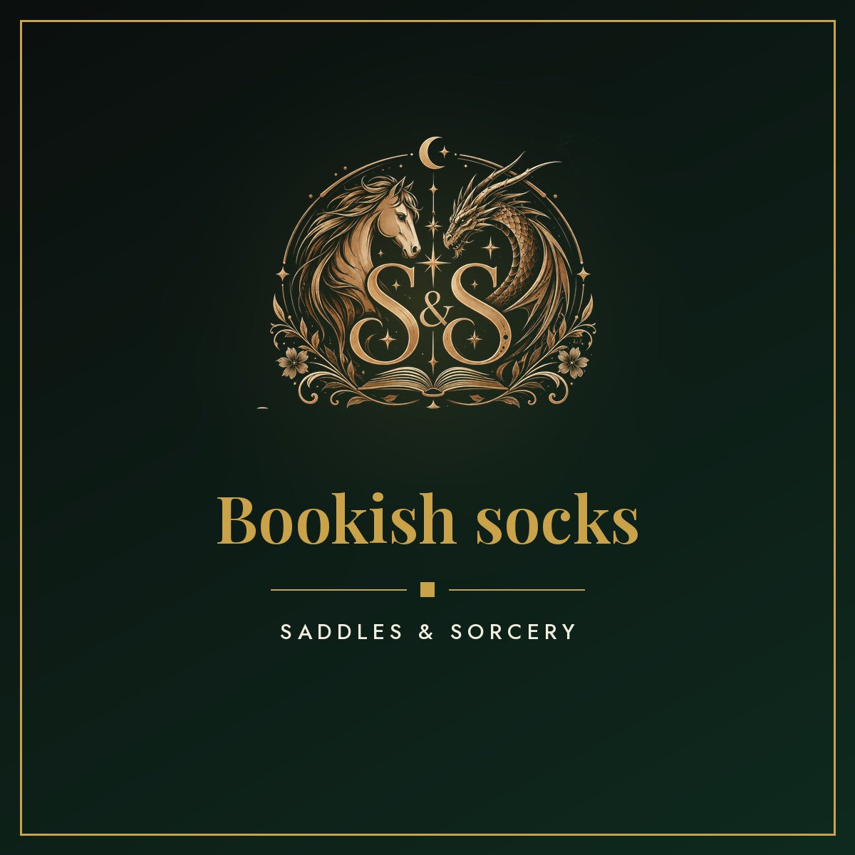 Bookish socks – Saddles & Sorcery