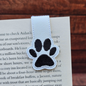 Paw | Embroidered Magnetic Bookmark | Page Marker
