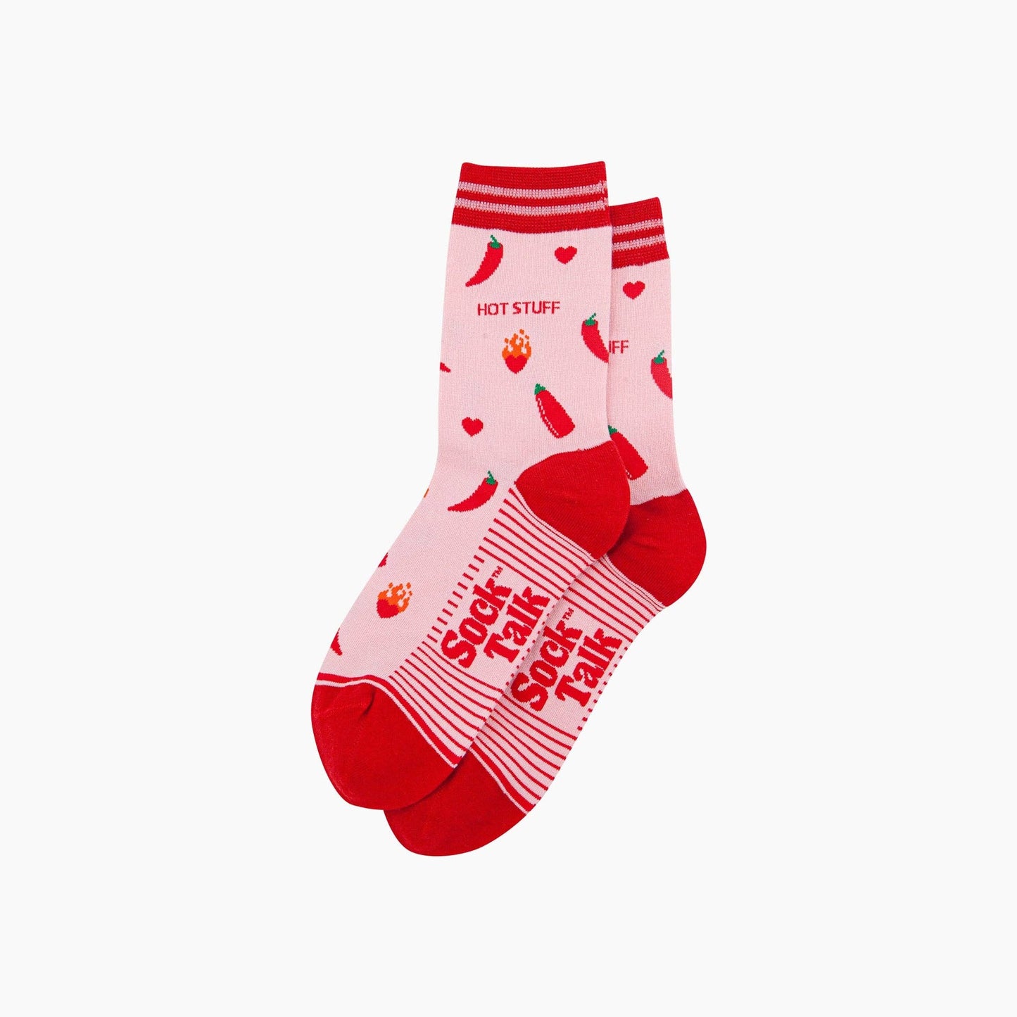 Hot Stuff Chilli Pepper Bamboo Socks in Pink