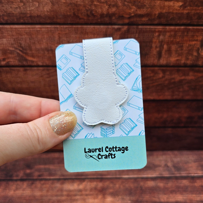 Paw | Embroidered Magnetic Bookmark | Page Marker