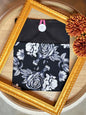 Black floral kindle/booksleeve
