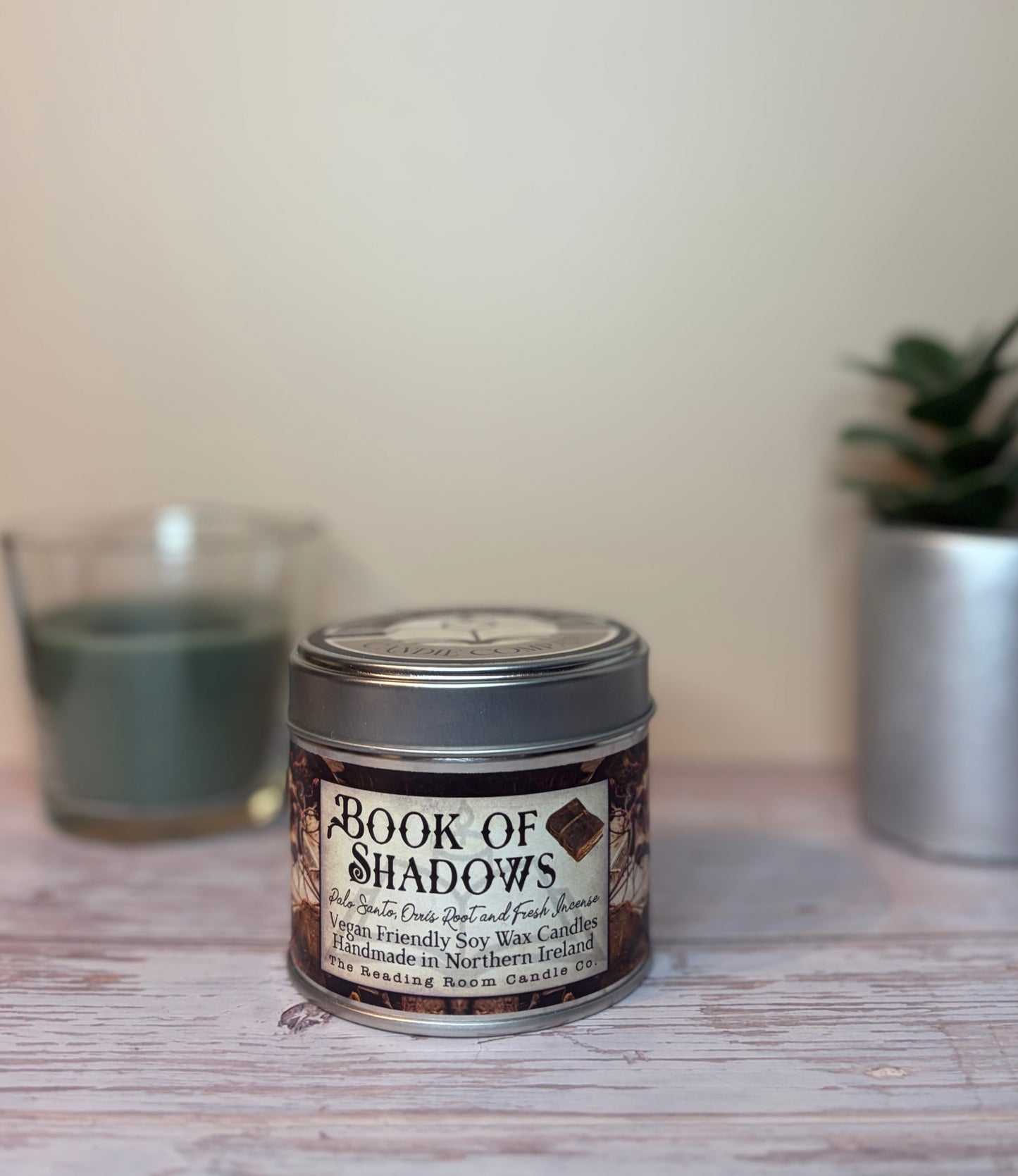 Book of Shadows Candle