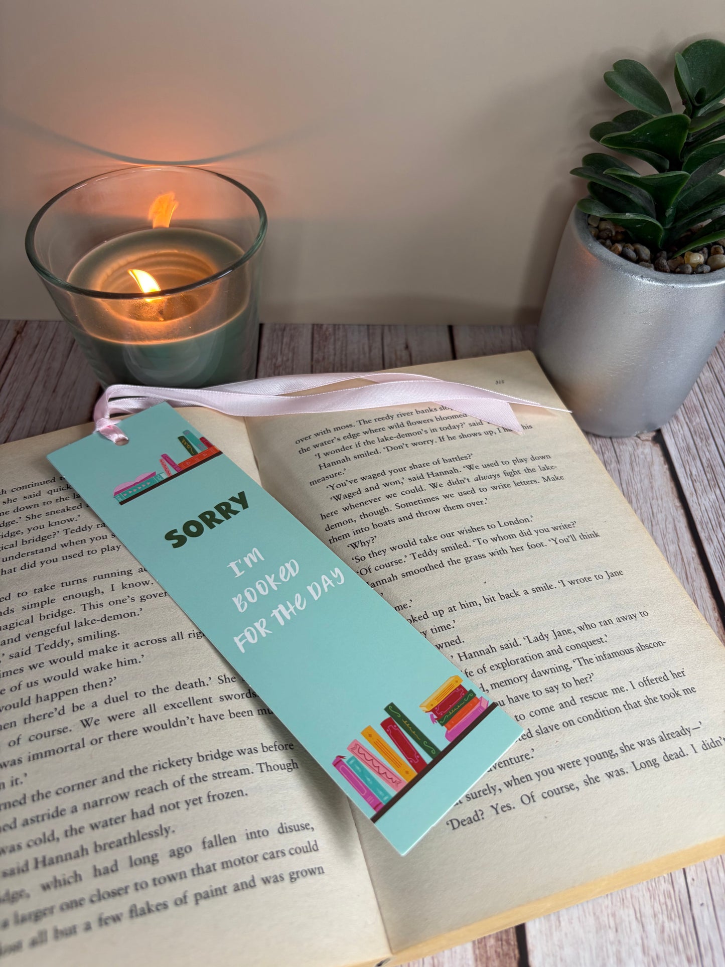 Sorry I’m booked bookmark