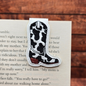 Cowboy Boot | Embroidered Magnetic Bookmark | Book Accessory