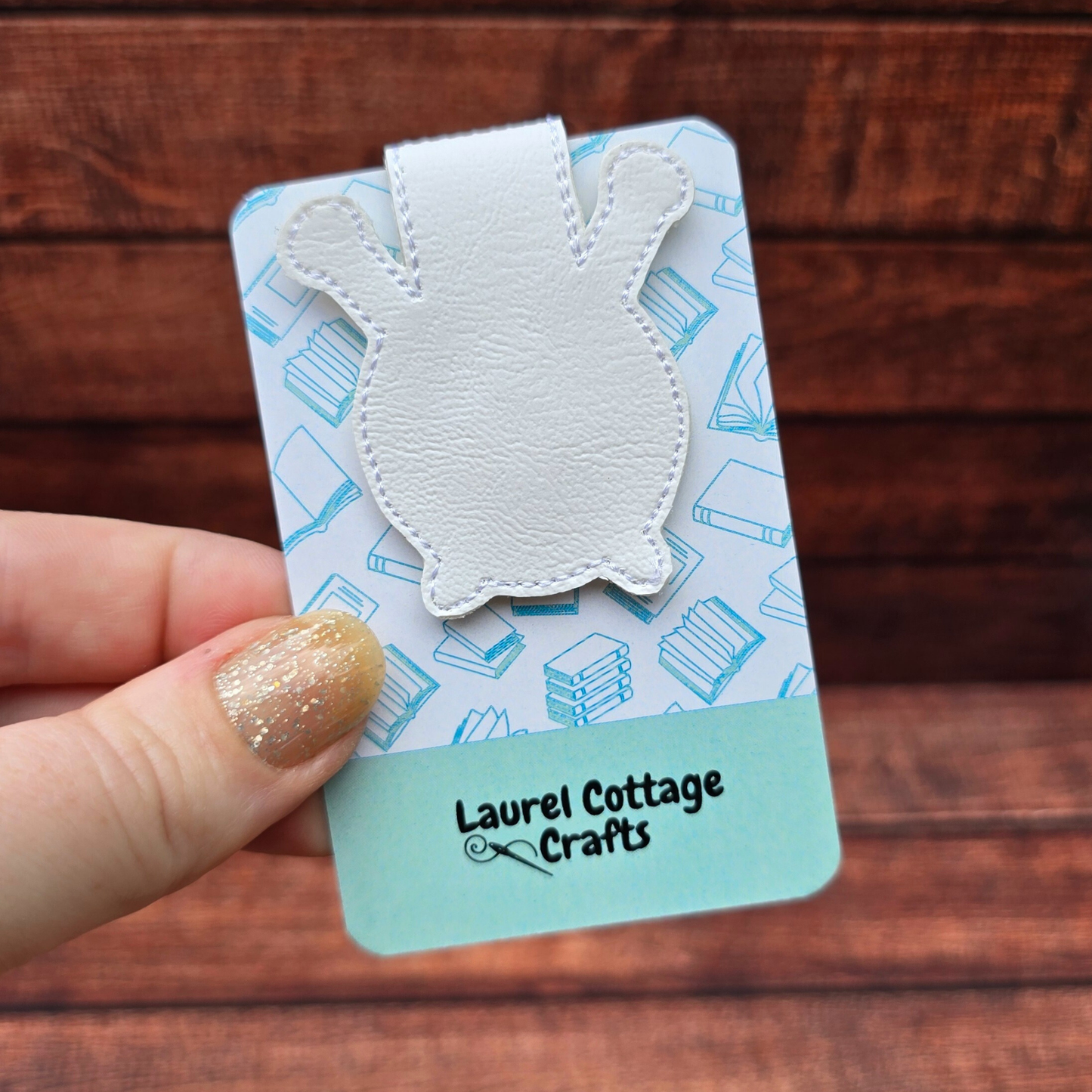 Knitting | Embroidered Magnetic Bookmark | Book Accessory