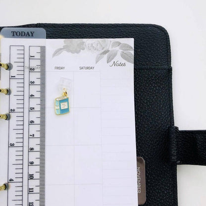 Blue Book Dust Plug Charm For Phone Tablet & E-Reader